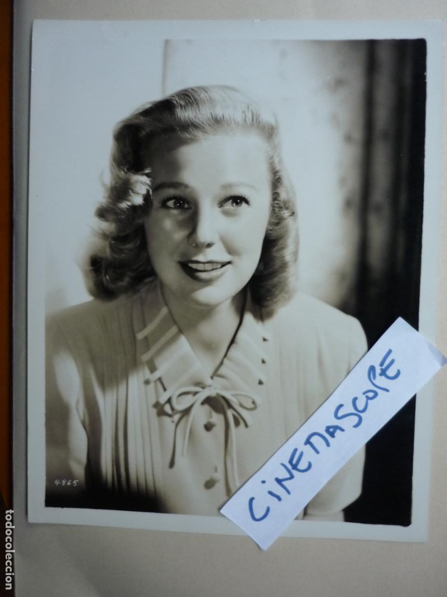 Cine: june allyson - foto original b/n - cinema actress metro goldwyn mayer