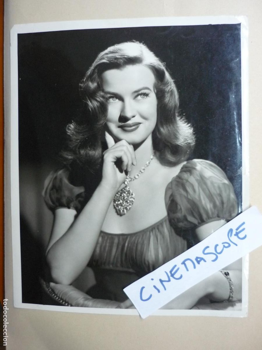 Cine: osa massen - foto original b/n - cinema danish actress