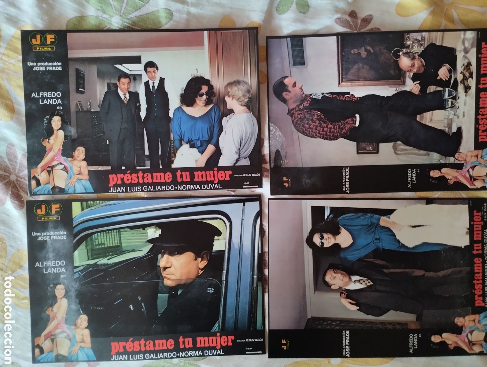 Cine: 8 FOTOCROMOS - PRESTAME A TU MUJER