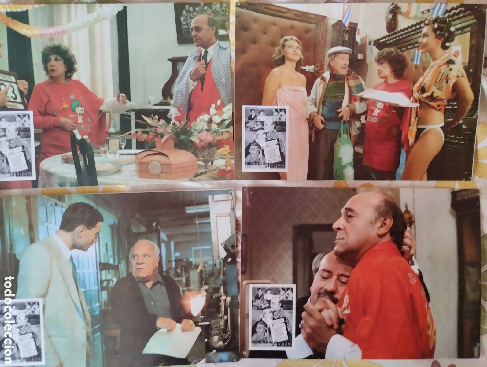 Cine: 8 FOTOCROMOS - CAPULLITO DE ADHELI