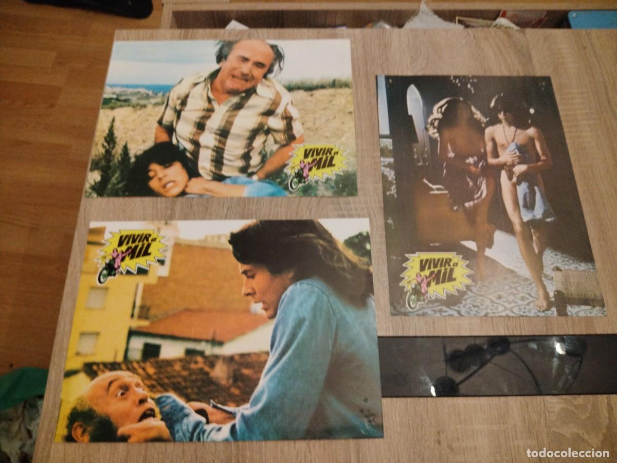 Cine: Vivir a mil - set de seis fotocromos