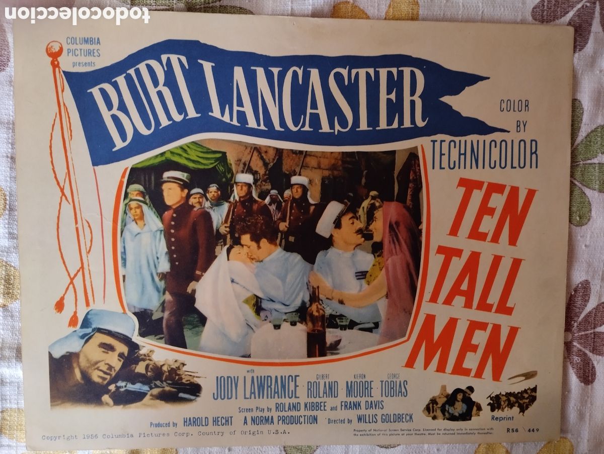 Cine: LOBBY CARD AMERICANO