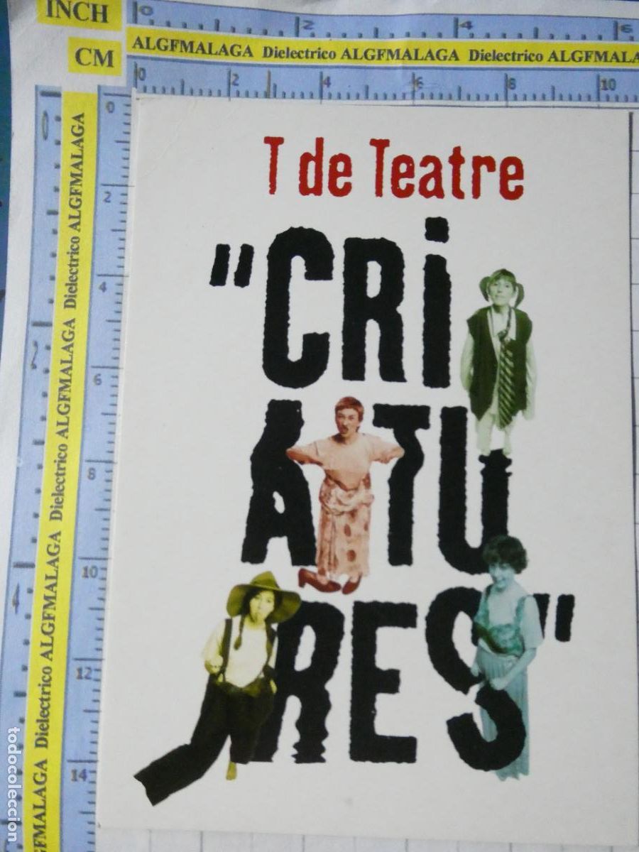 Cine: TARJETA POSTAL DE CINE TEATRO PEL&Iacute;CULAS. TEATRO POLIORAMA CRIATURES. 2827