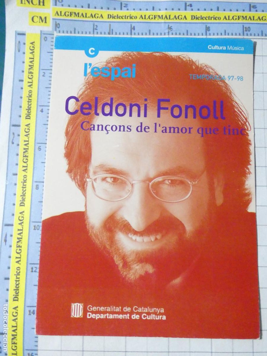 Cine: TARJETA POSTAL DE CINE TEATRO PEL&Iacute;CULAS. TEATRO L'ESPAI CELDONI FONOLL CAN&Ccedil;ONS D L'AMOR. 2829