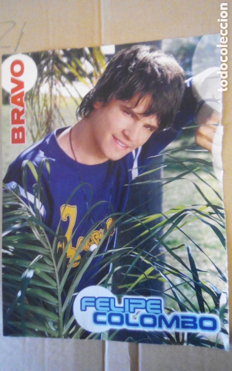 Cine: Felipe Colombo. Poster hoja revista Bravo.