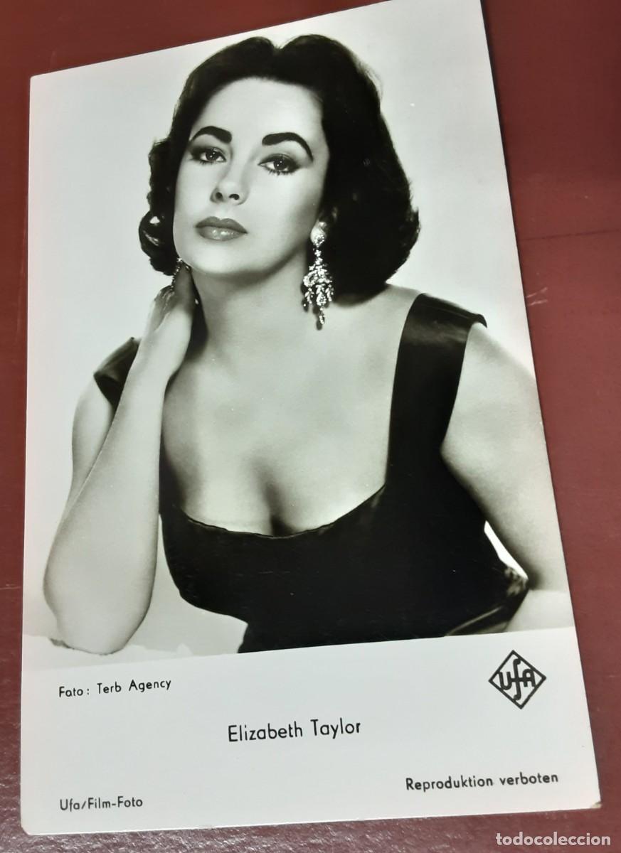 Cine: ELIZABETH TAYLOR, POSTAL ALEMANA UFA.