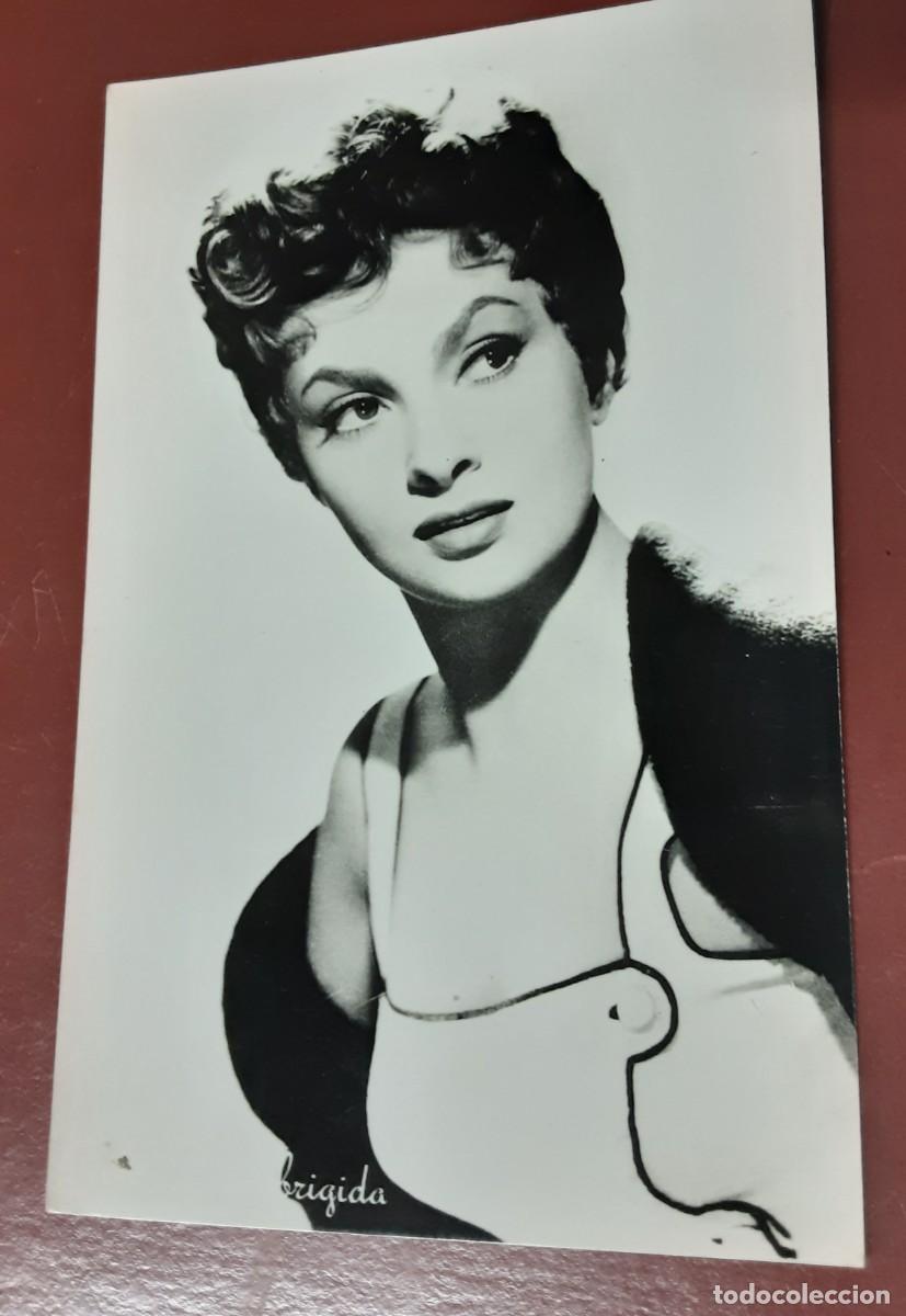 Cine: GINA LOLLOBRIGIDA, TARJETA POSTAL SOBE ( SOBERANAS)