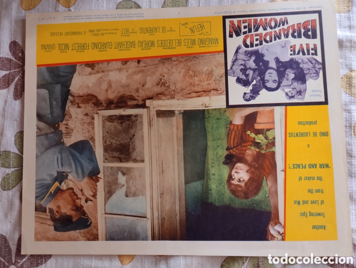 Cine: LOBBY CARD AMERICANO