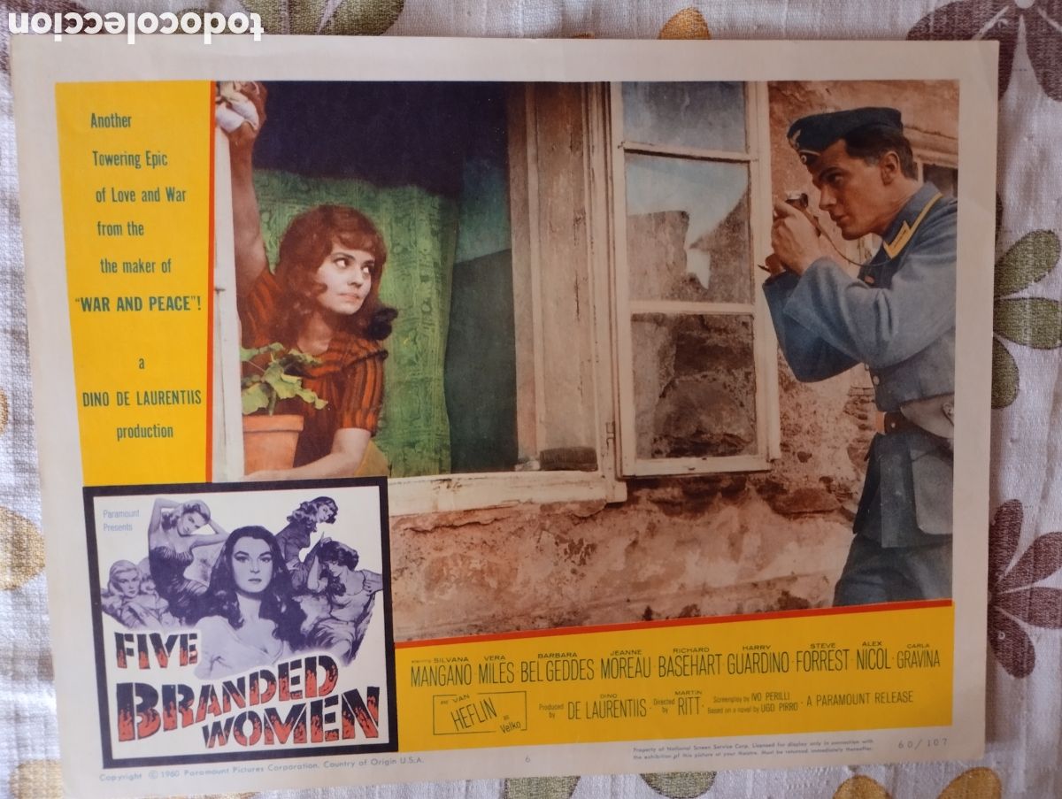 Cine: LOBBY CARD AMERICANO