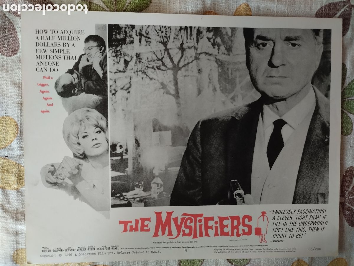 Cine: LOBBY CARD AMERICANO