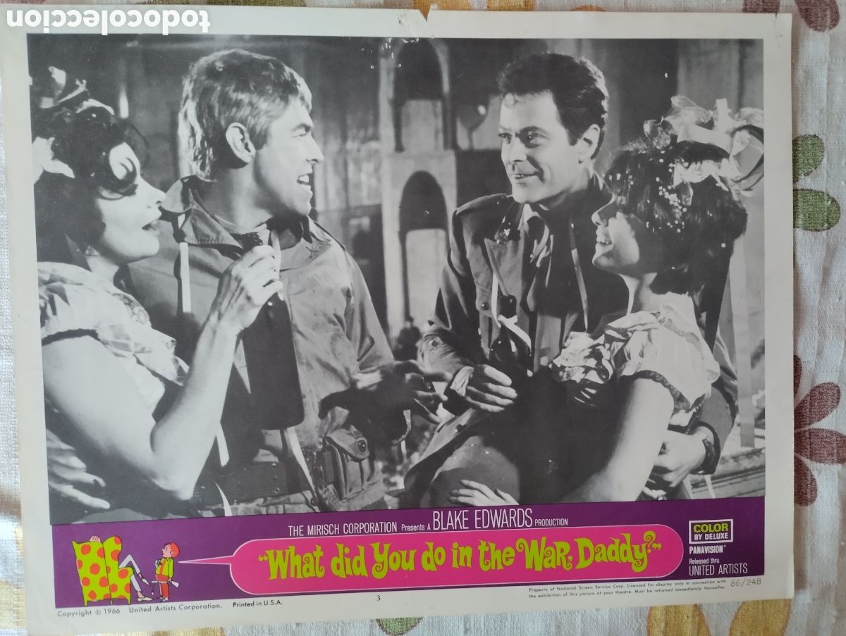 Cine: LOBBY CARD AMERICANO