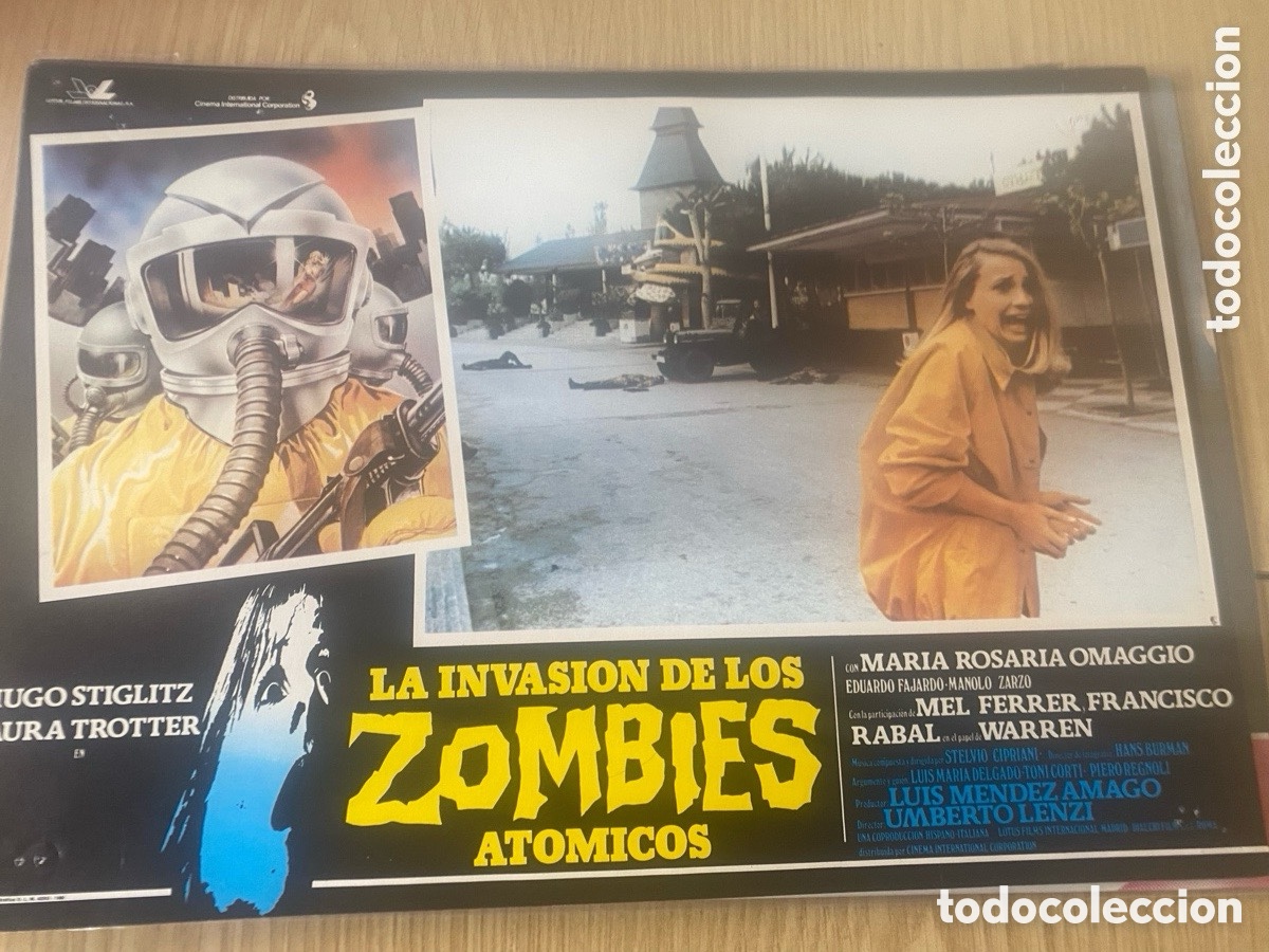 Cine: FOTOCROMOS LA INVASI&Oacute;N DE LOS ZOMBIES AT&Oacute;MICOS