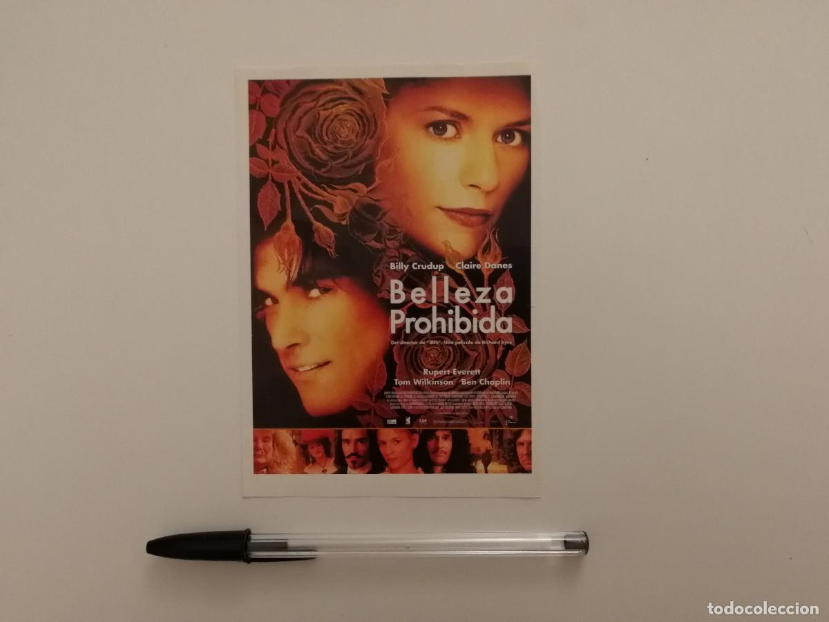 Cine: FICHA COLECCIONABLE -10*15- BELLEZA PROHIBIDA - CLAIRE DANES