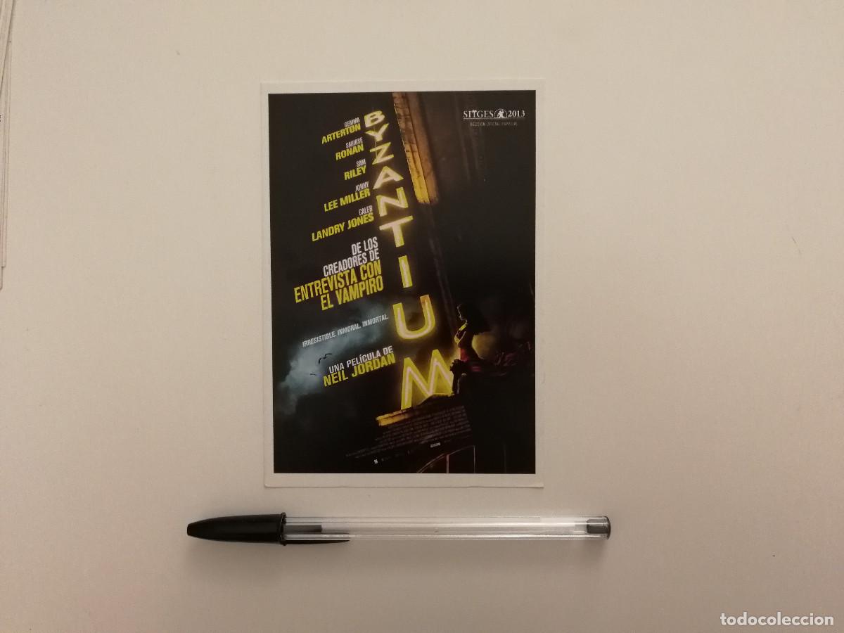Cine: FICHA COLECCIONABLE -10*15- BYZANTIUM - TERROR - NEIL JORDAN