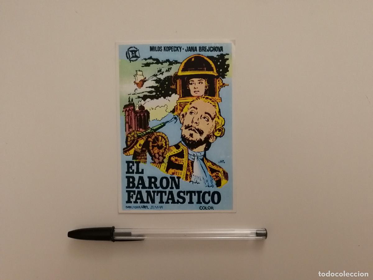Cine: IMPRESO PAPEL -9*13- EL BARON FANTASTICO - CIENCIA FICCION - Karel Zeman