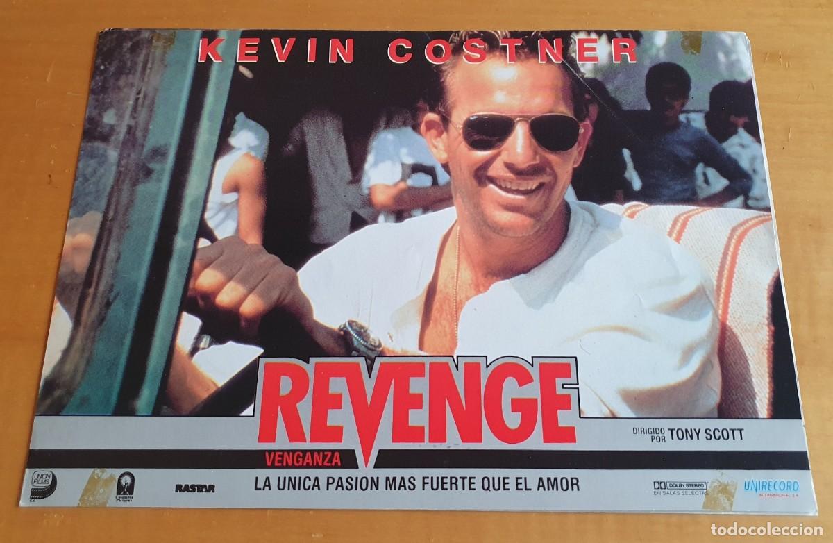 Cine: Juego completo fotocromos REVENGE Kevin Costner, Madeleine Stowe, Tony Scott. 12 fotocromos.