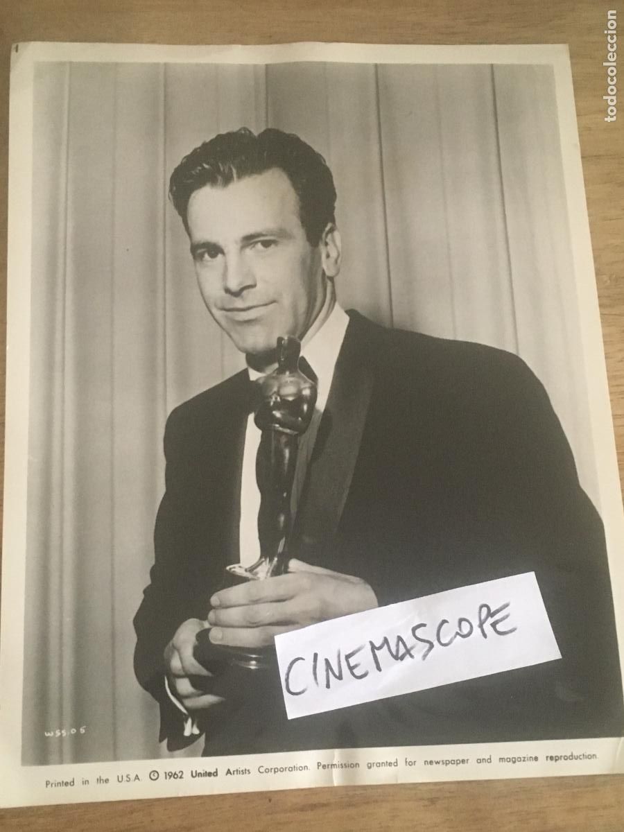 Cine: maximilian schell vencedores o vencidos judgment at nuremberg oscar foto original antigua