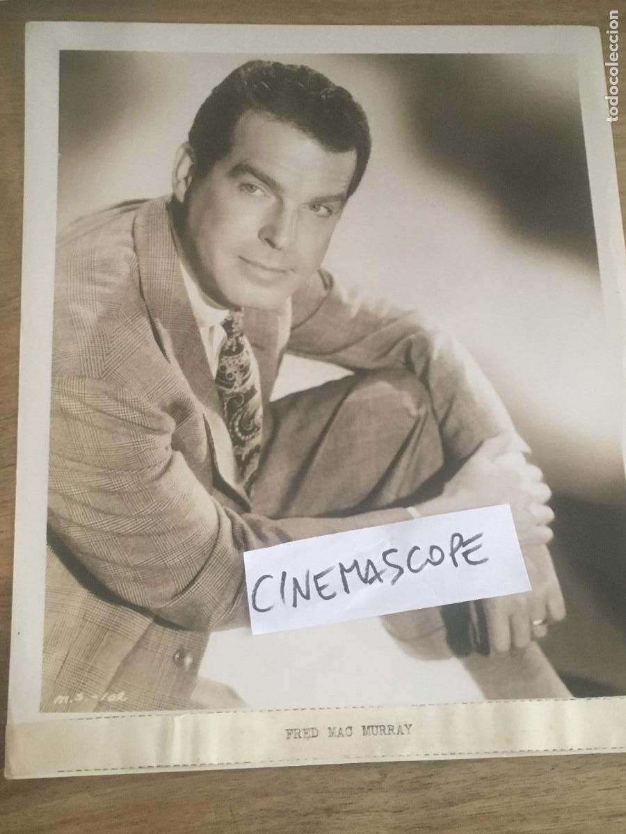 Cine: fred macmurray foto original antigua