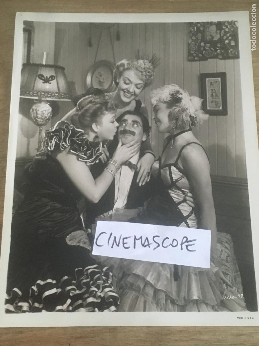 Cine: groucho marx los hermanos marx en el oeste foto original antigua