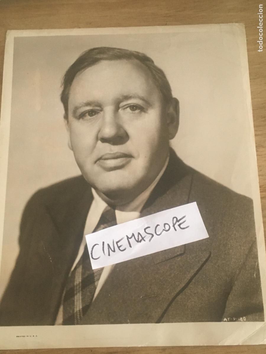 Cin&eacute;ma: charles laughton foto original antigua