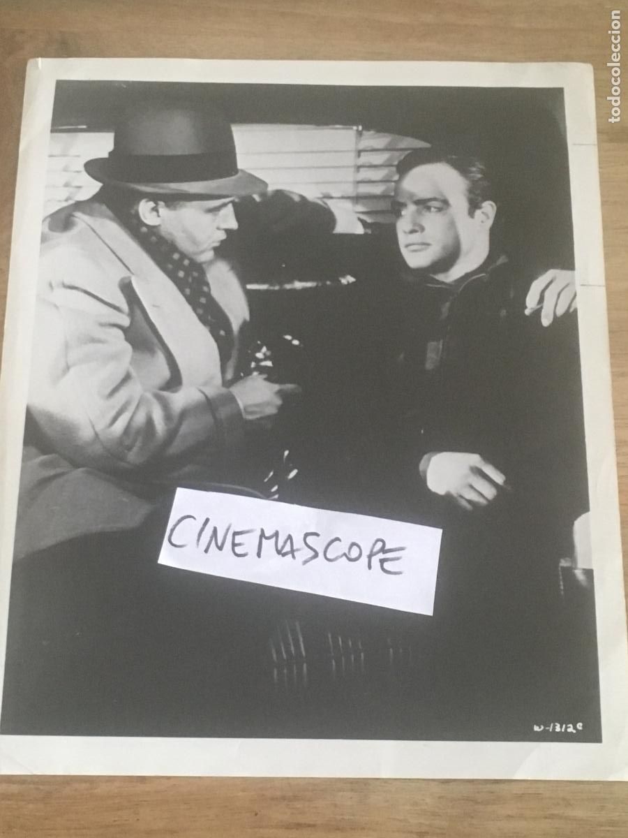 Cine: marlon brando rod steiger la ley del silencio on the waterfront foto original antigua