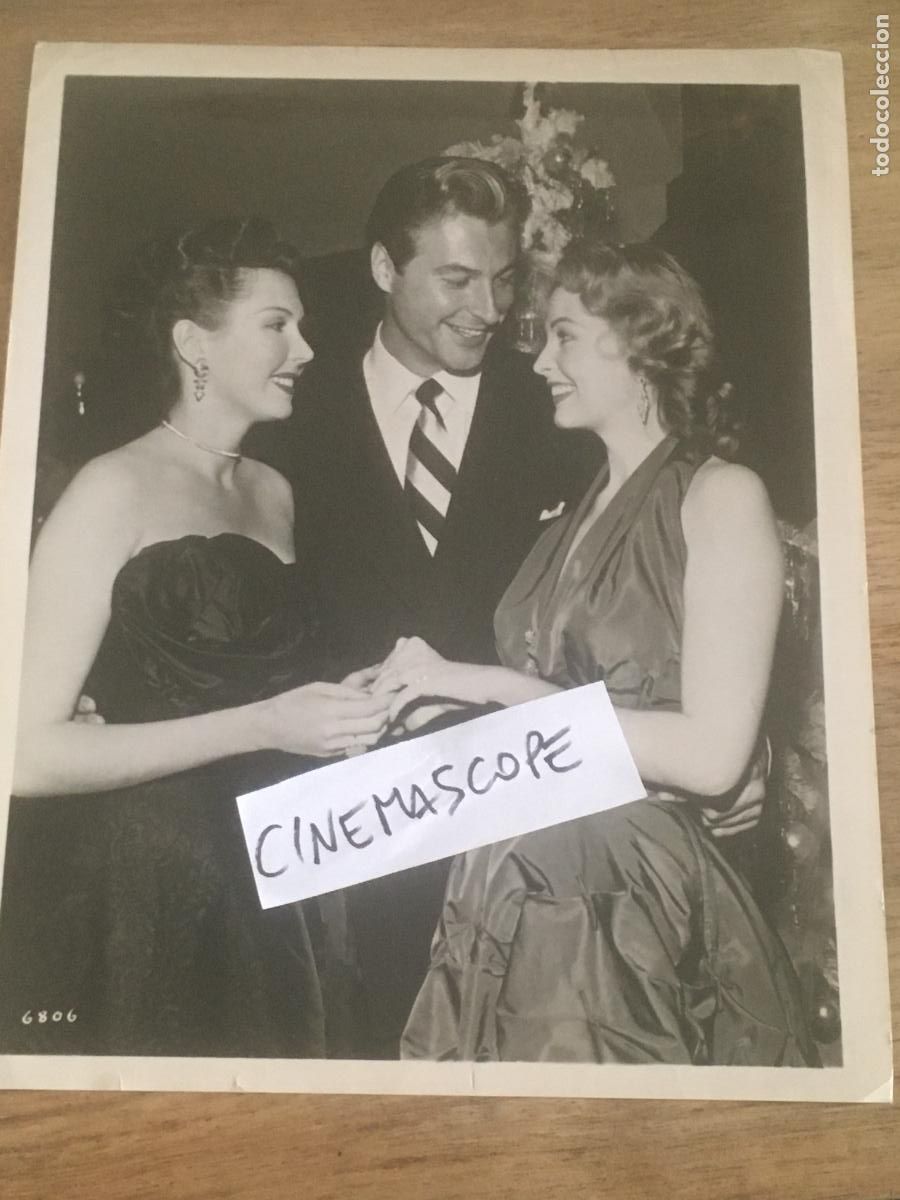 Cine: lex barker ann miller arlene dahl foto original antigua