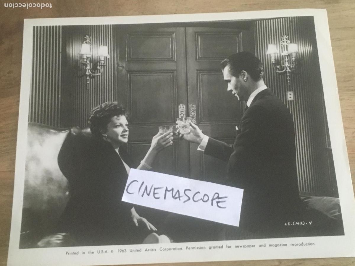 Cine: judy garland i could go on singing foto original antigua