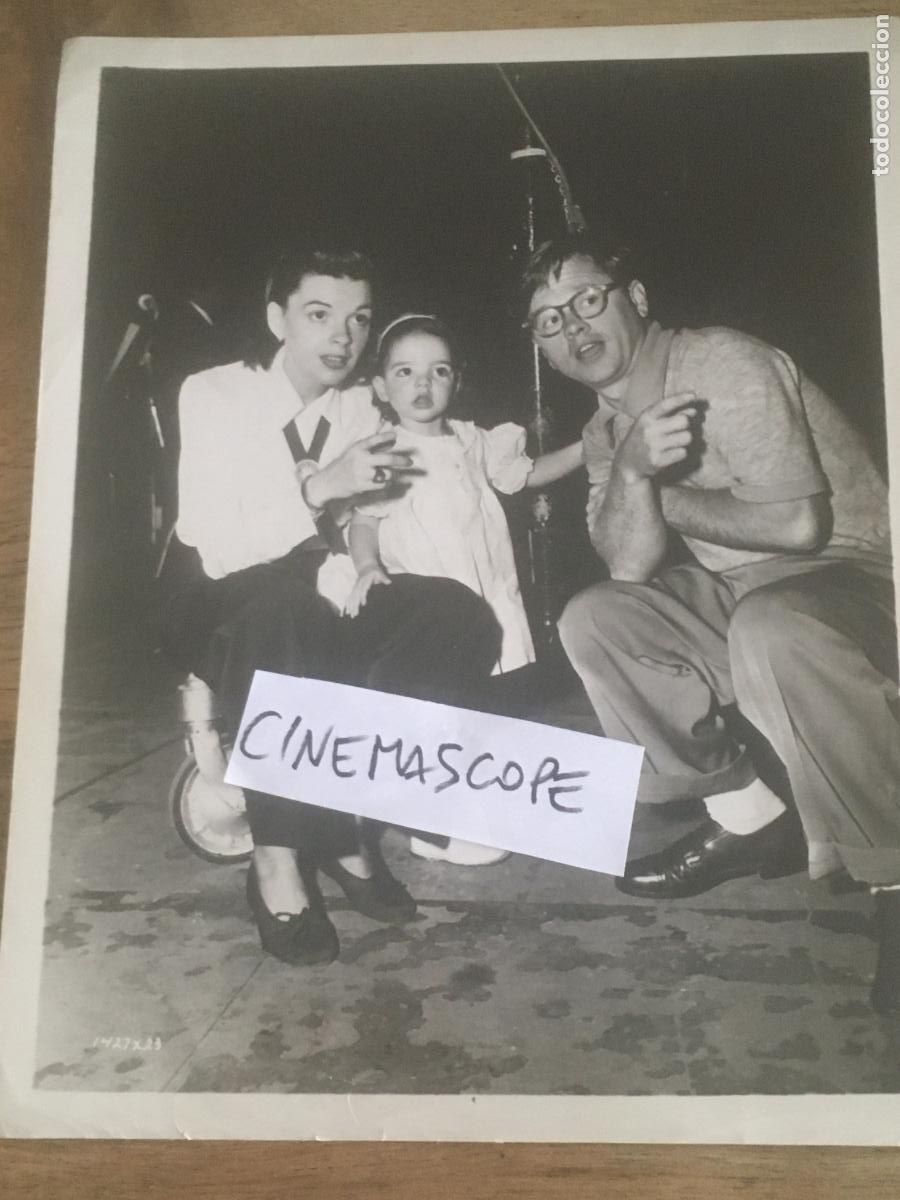 Cine: judy garland mickey rooney liza minnelli foto original antigua