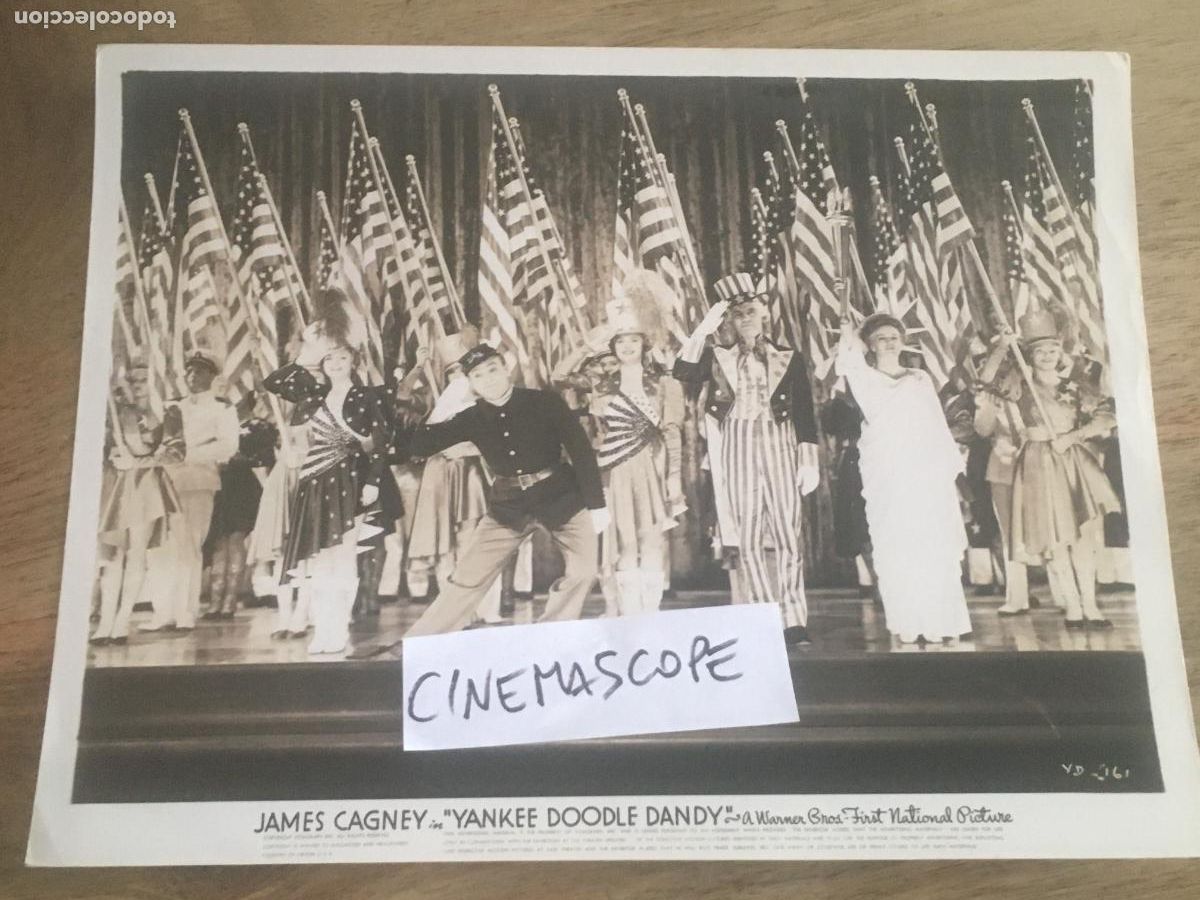 Cine: yankee doodle dandy james cagney foto original antigua