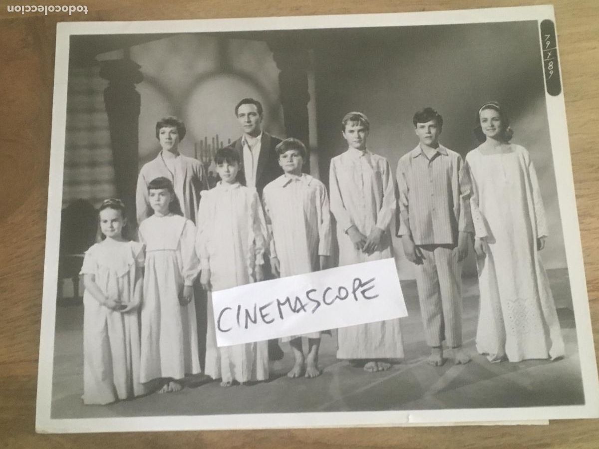 Cine: sonrisas y lagrimas the soud of music julie andrews christopher plummer foto original antigua