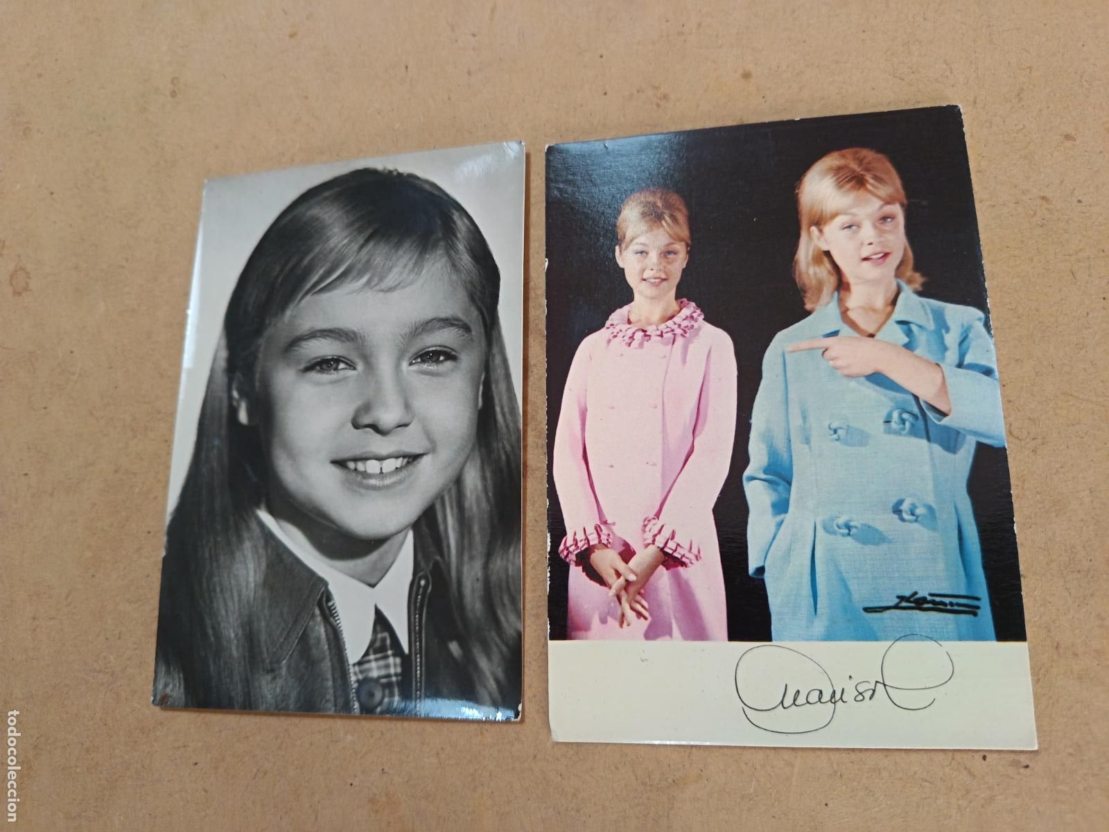 Cine: LOTE 2 POSTALES DE MARISOL.