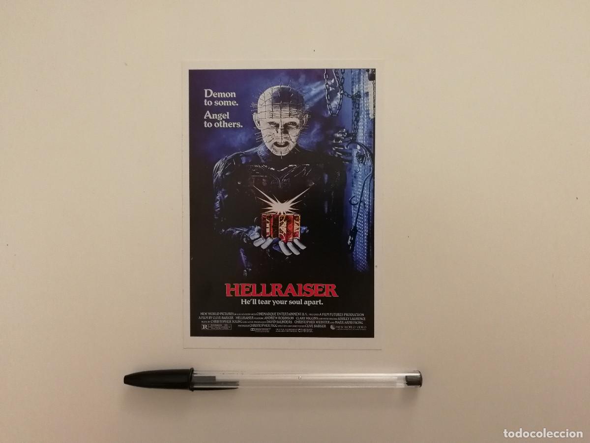 Cine: FICHA COLECCIONABLE -10*15- HELLRAISER - TERROR - GORE - CLIVE BARKER
