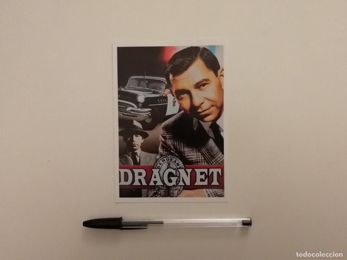 Cine: FICHA COLECCIONABLE -10*15- Dragnet - SERIE TV - Jack Webb
