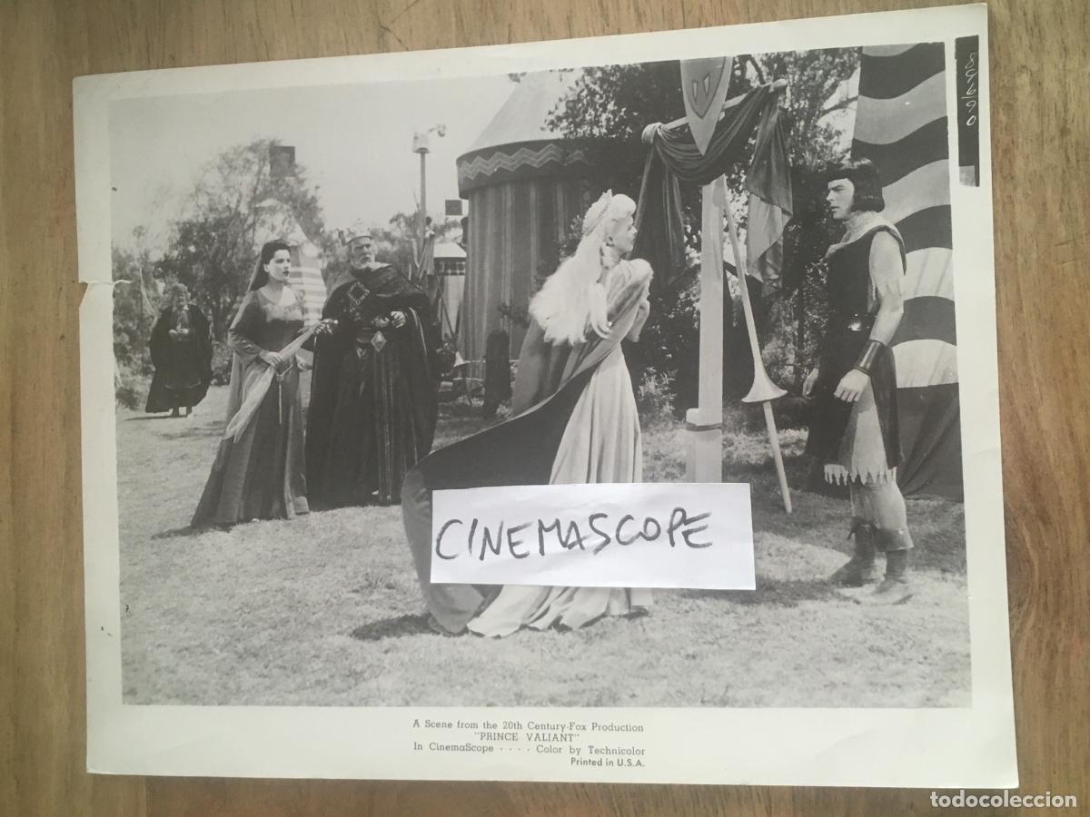 Cine: el principe valiente prince valiant robert wagner debra paget foto original antigua