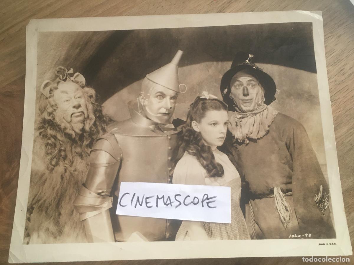 Cine: el mago de oz wizard oz judy garland foto original antigua