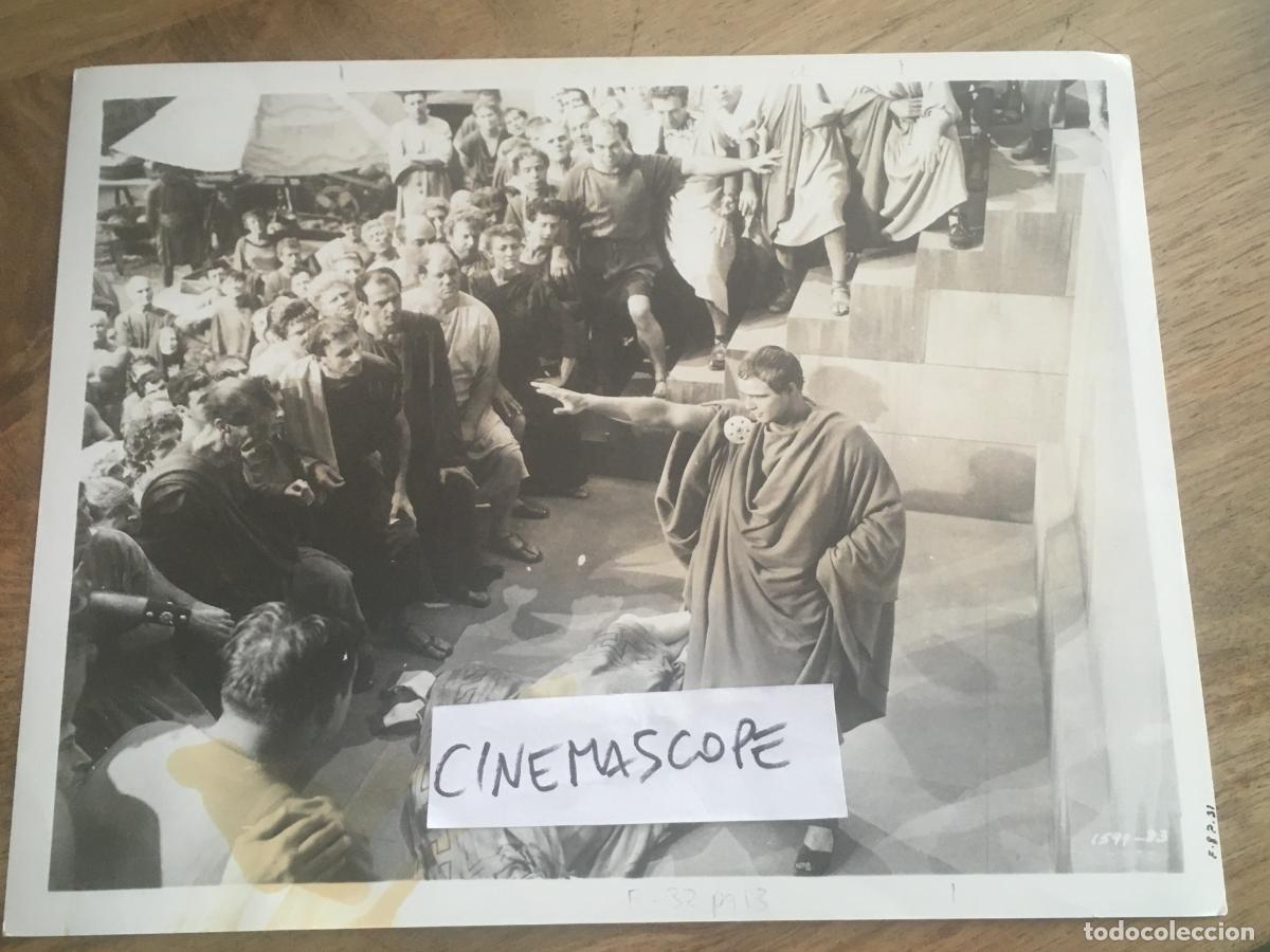 Cine: julio cesar julius caesar marlon brando foto original antigua
