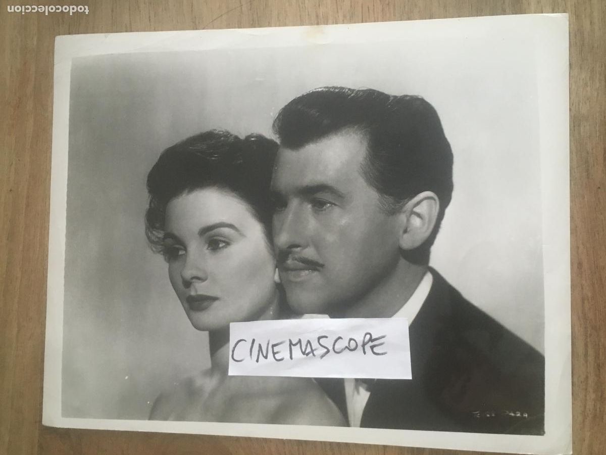 Cine: stewart granger jean simmons foto original antigua