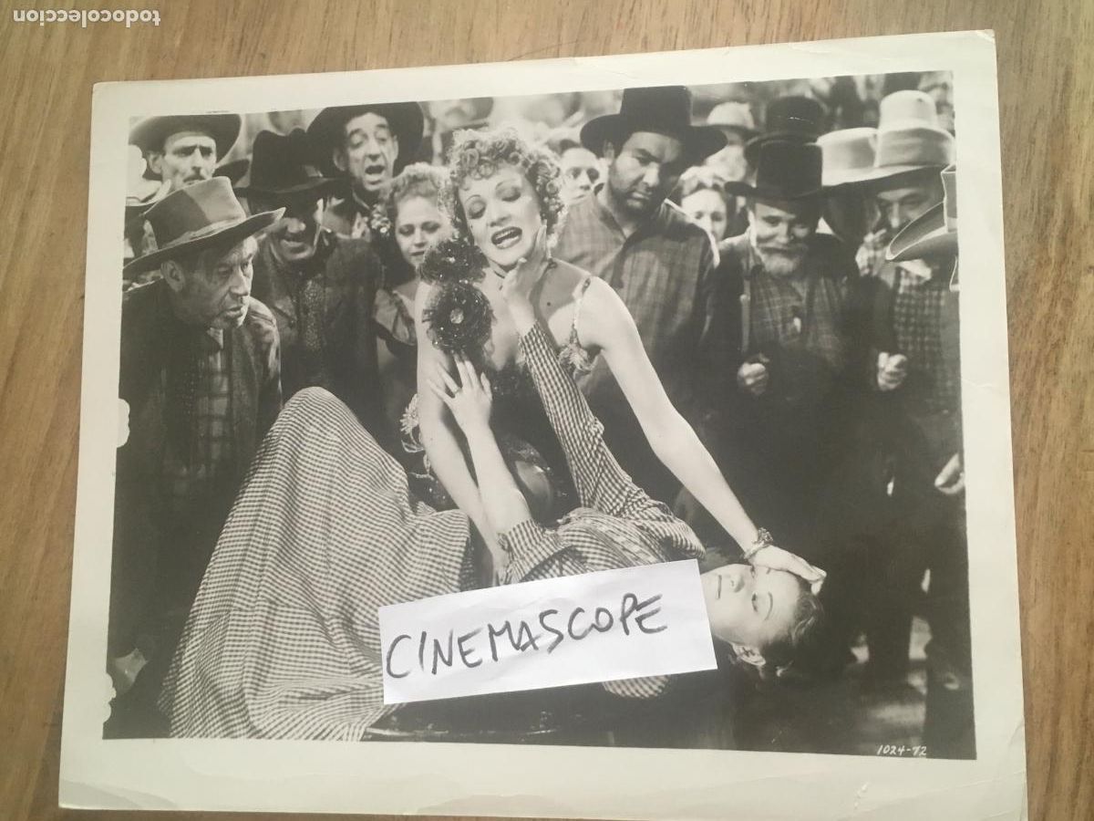 Cine: marlene dietrich arizona foto original antigua