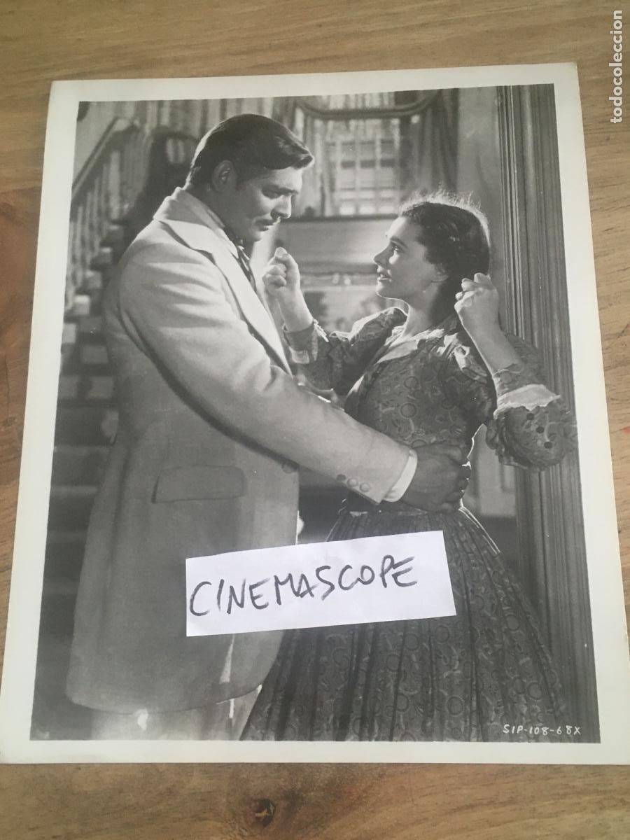 Cine: lo que el viento se llevo gone with wind clark gable vivien leigh foto original antigua