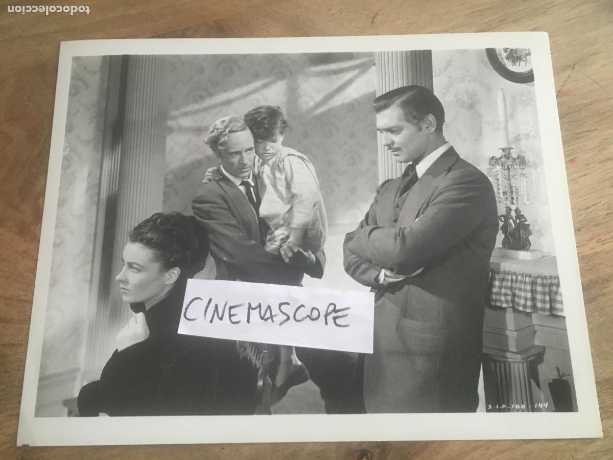Cine: lo que el viento se llevo gone with wind clark gable vivien leigh foto original antigua