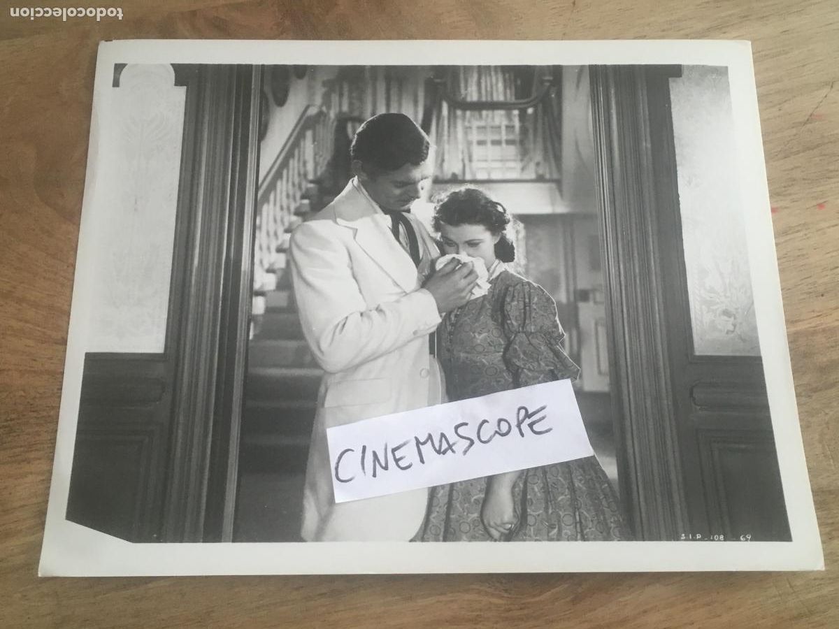 Cine: lo que el viento se llevo gone with wind clark gable vivien leigh foto original antigua