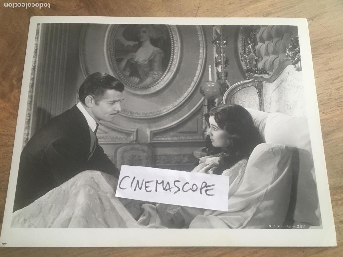 Cine: lo que el viento se llevo gone with wind clark gable vivien leigh foto original antigua