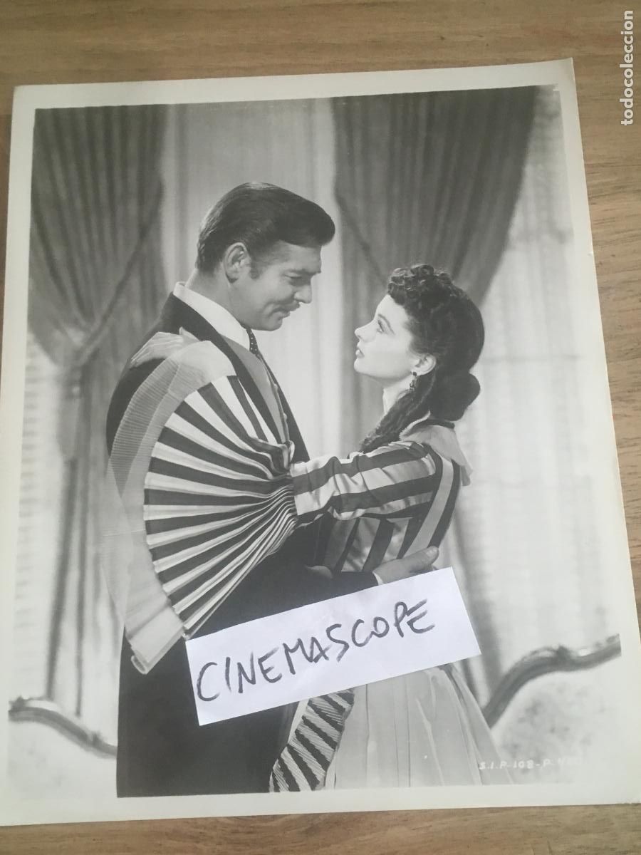 Cine: lo que el viento se llevo gone with wind clark gable vivien leigh foto original antigua