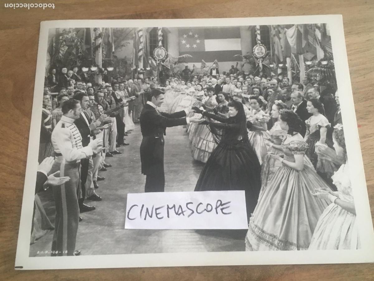 Cine: lo que el viento se llevo gone with wind clark gable vivien leigh foto original antigua
