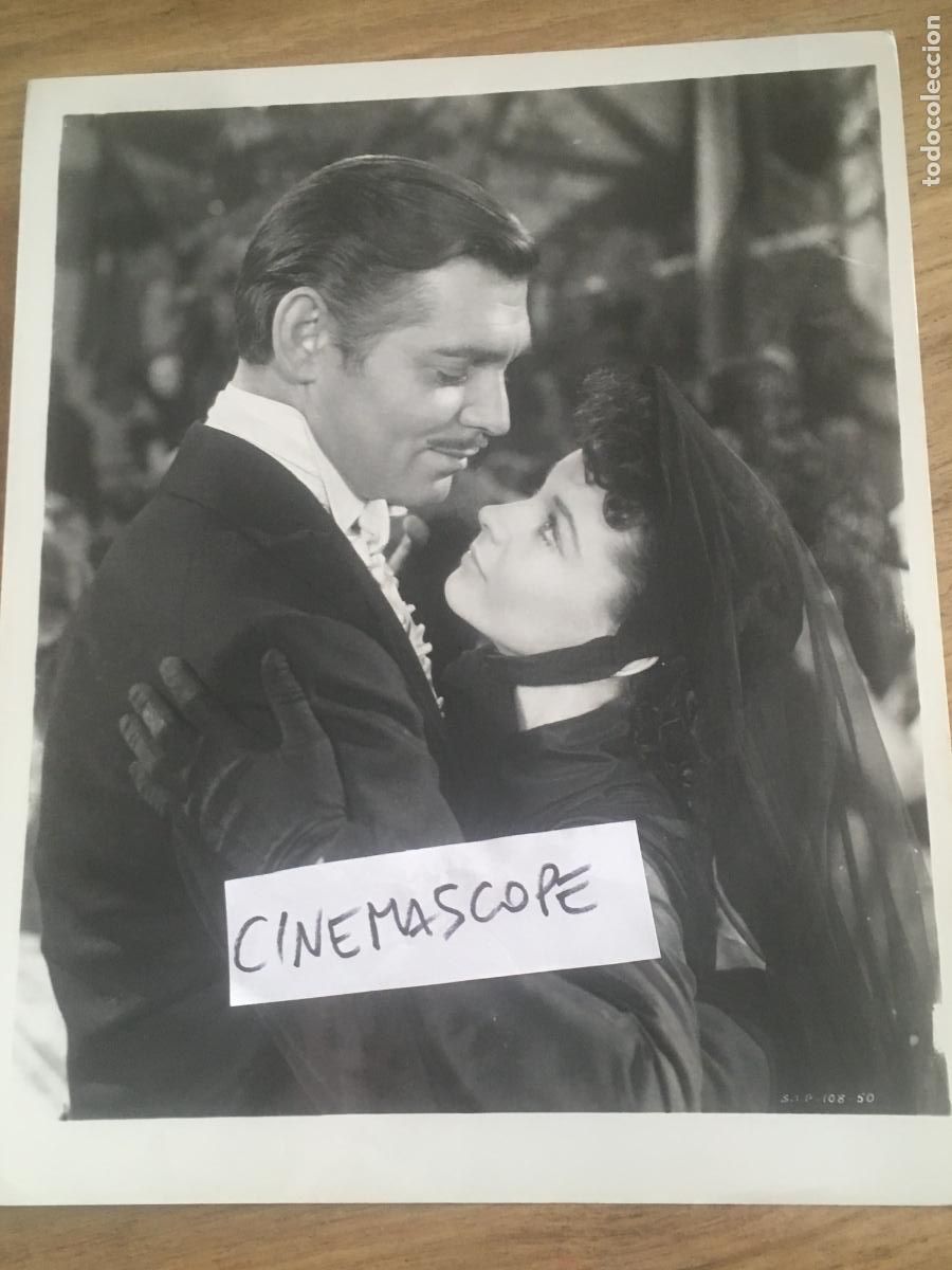 Cine: lo que el viento se llevo gone with wind clark gable vivien leigh foto original antigua