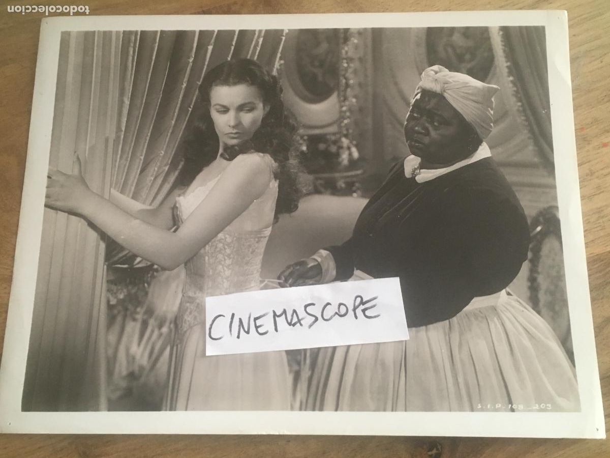 Cine: lo que el viento se llevo gone with wind hattie mcdaniel vivien leigh foto original antigua