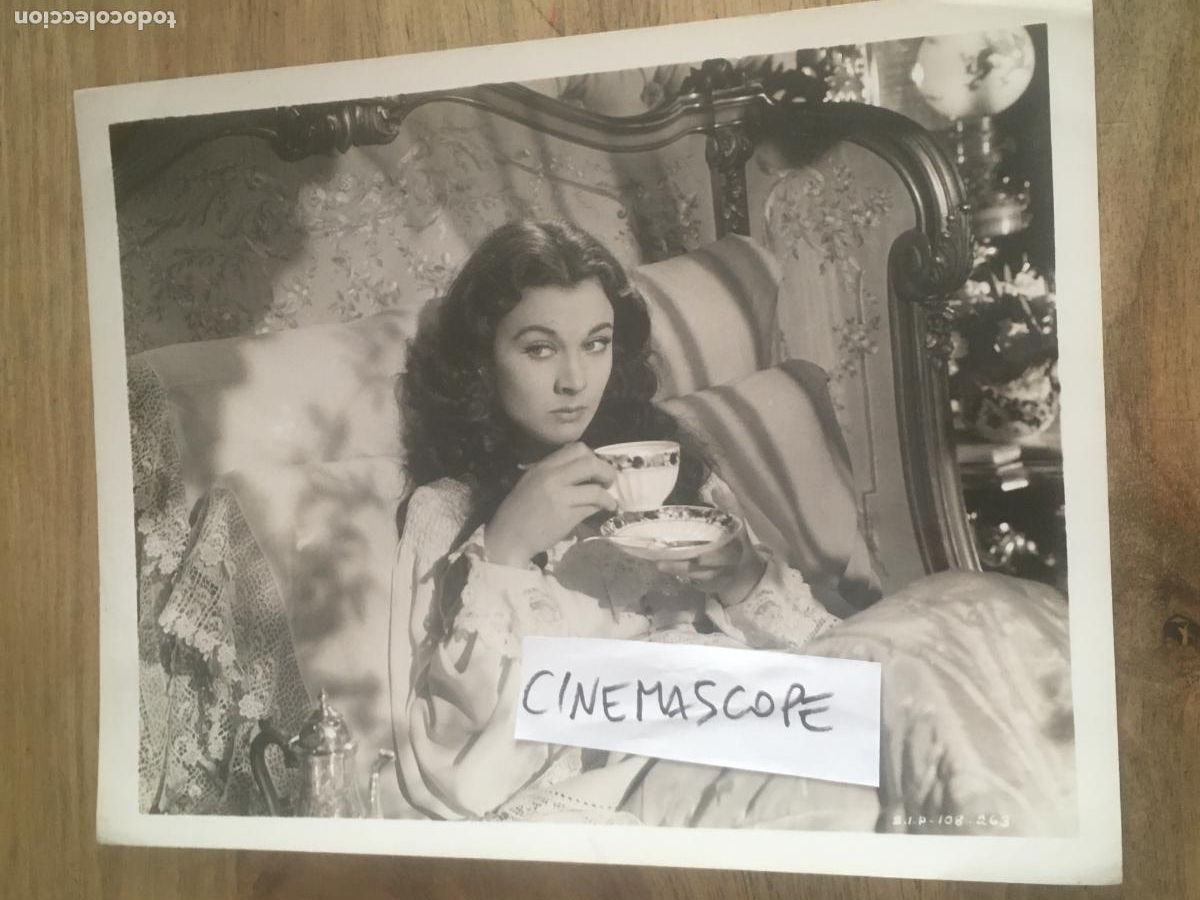 Cine: lo que el viento se llevo vivien leigh foto original antigua