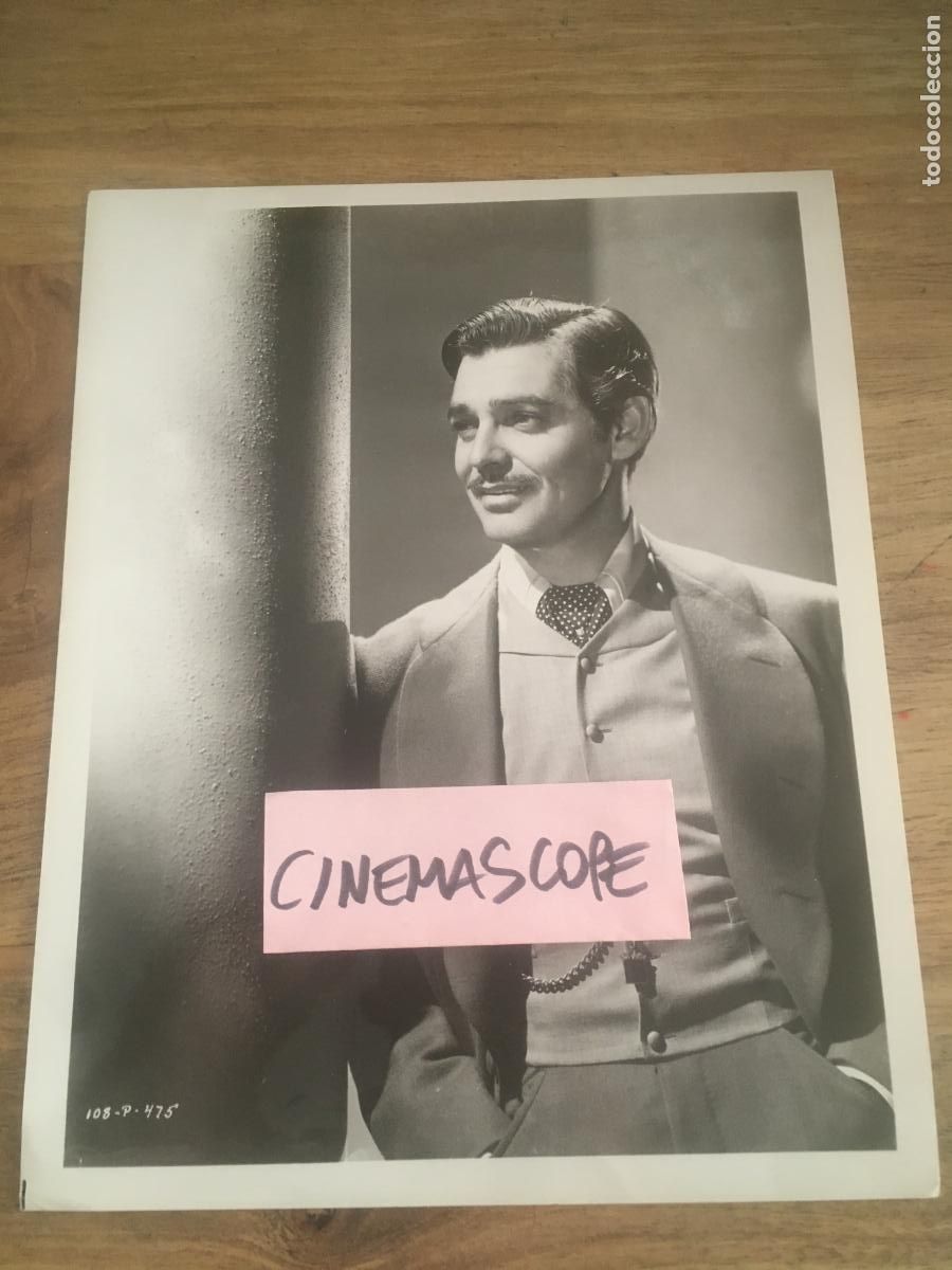 Cine: lo que el viento se llevo gone with the wind clark gable foto original antigua