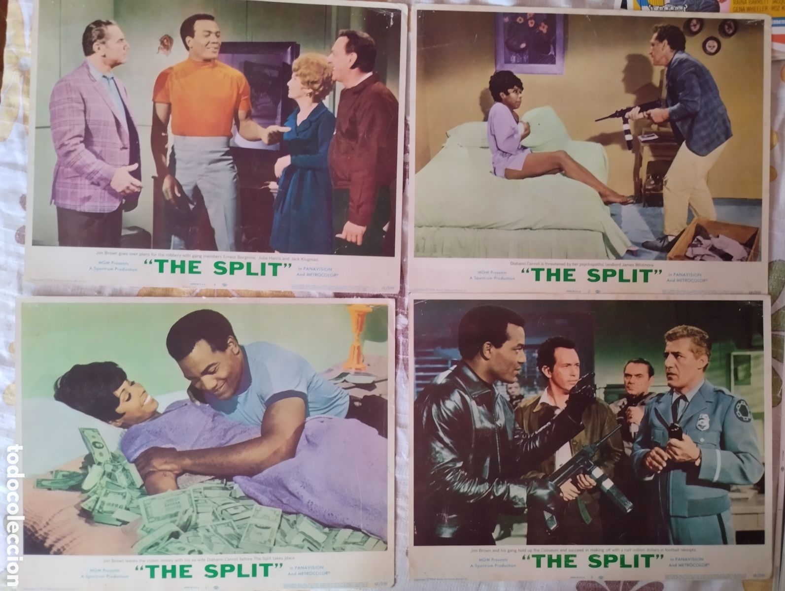 Cine: 4 LOBBY CARDS AMERICANOS
