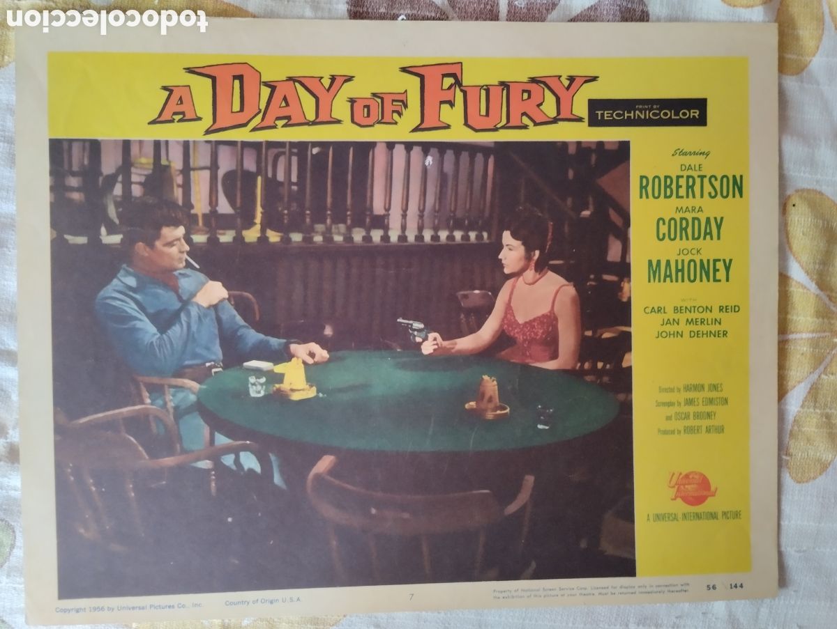 Cine: LOBBY CARD AMERICANO